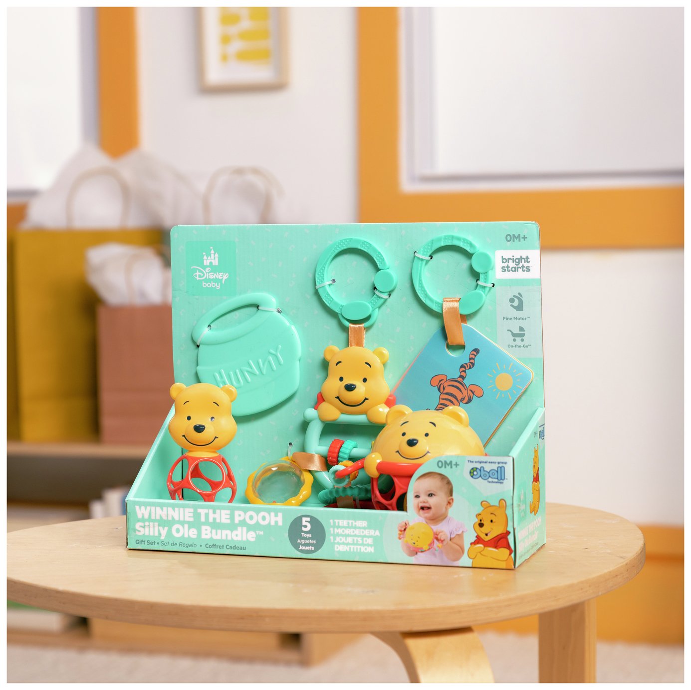 Bright Starts Winnie the Pooh Silly Ole Bundle Gift Set