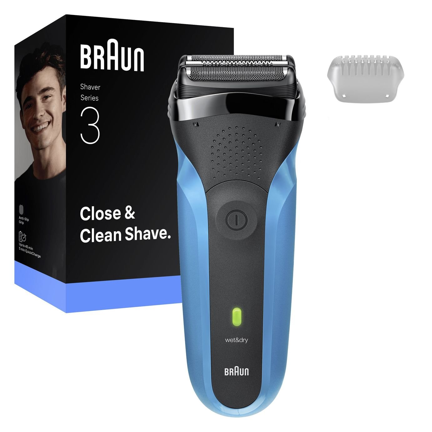Braun Series 3 Rechargeable Electric Foil Shaver 310S