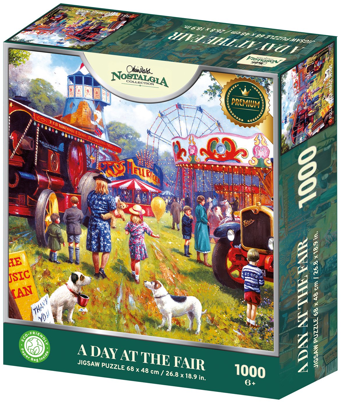 Kidicraft Nostalgia A Day At The Fair 1000 Pieces Puzzle