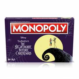 Monopoly Tim Burton's Nightmare Christmas Monopoly Game