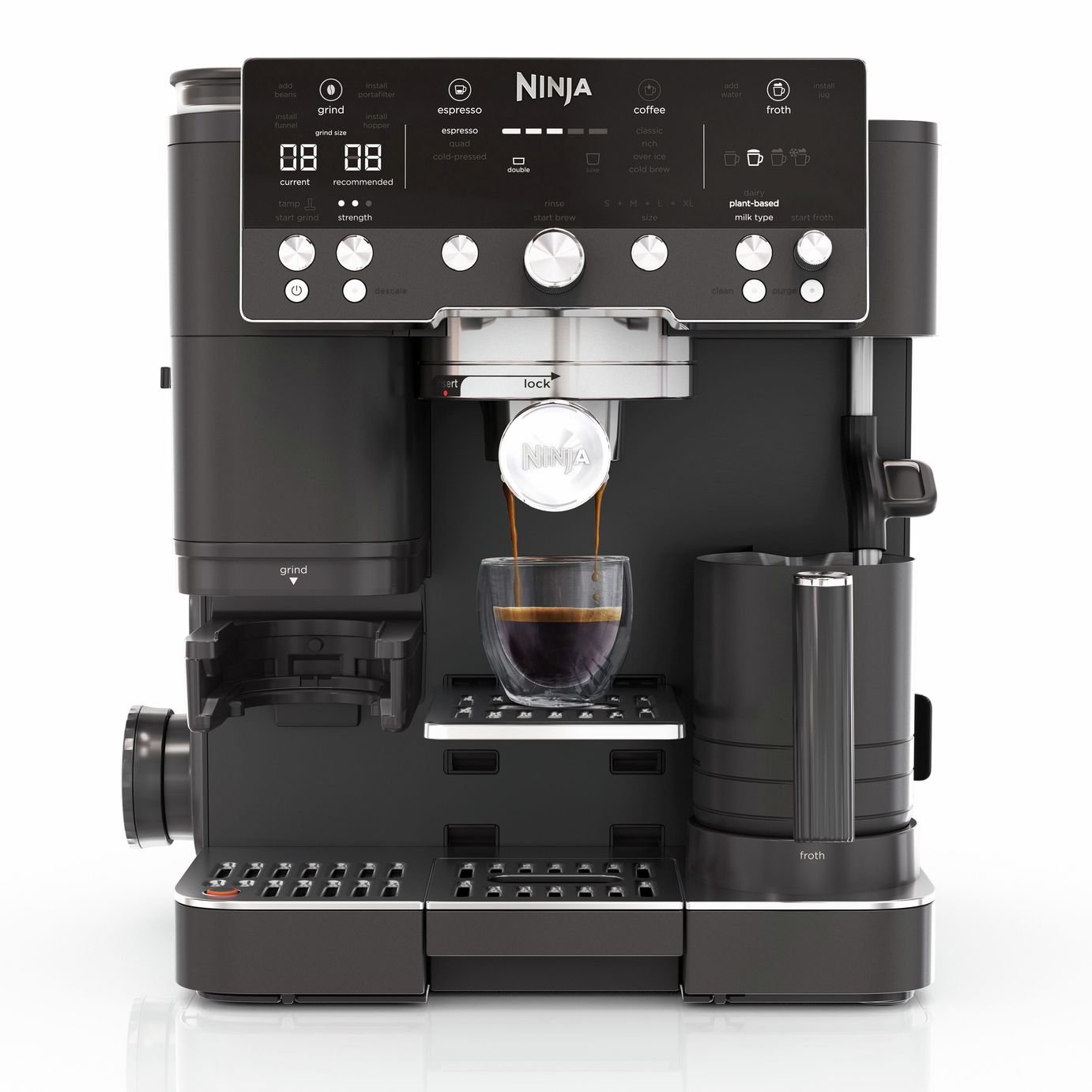 Ninja ES601UKBK Luxe Cafe Premier Espresso Coffee Machine
