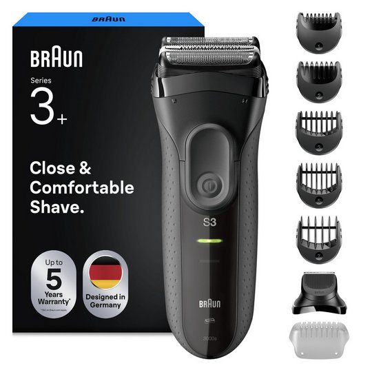 Braun Series 3+ Electric Shaver 3000BT