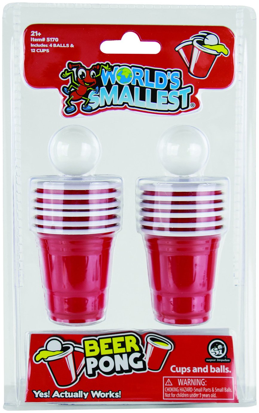 World's Smallest Beer Pong