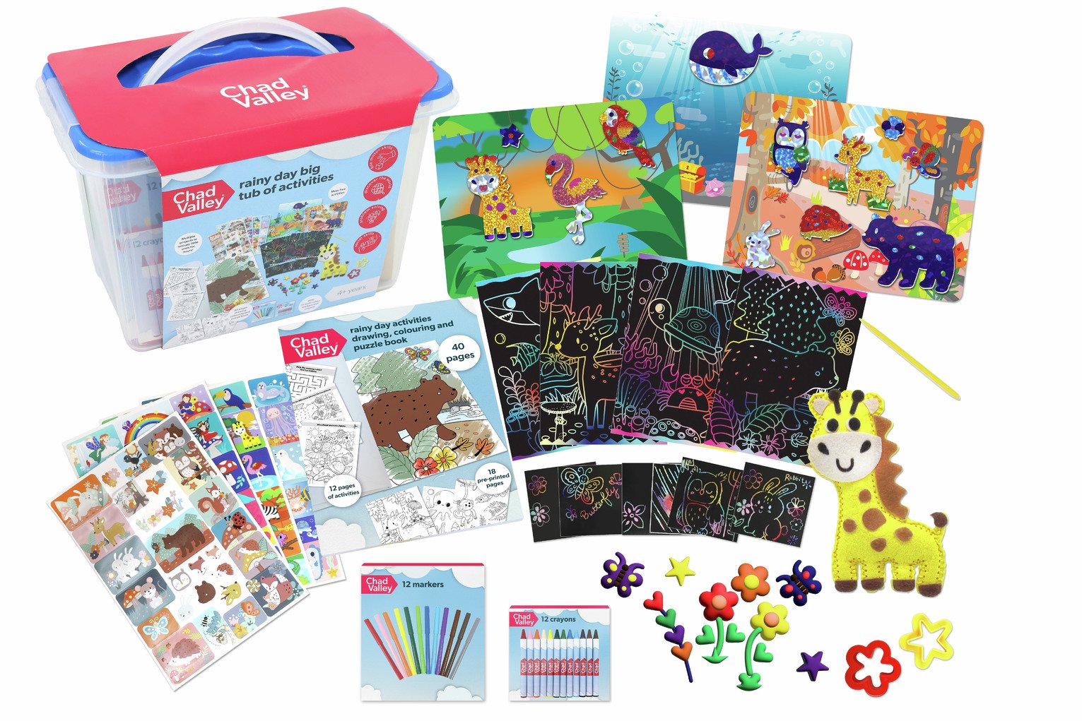 Chad Valley Rainy Day Big Tub Activity Pack