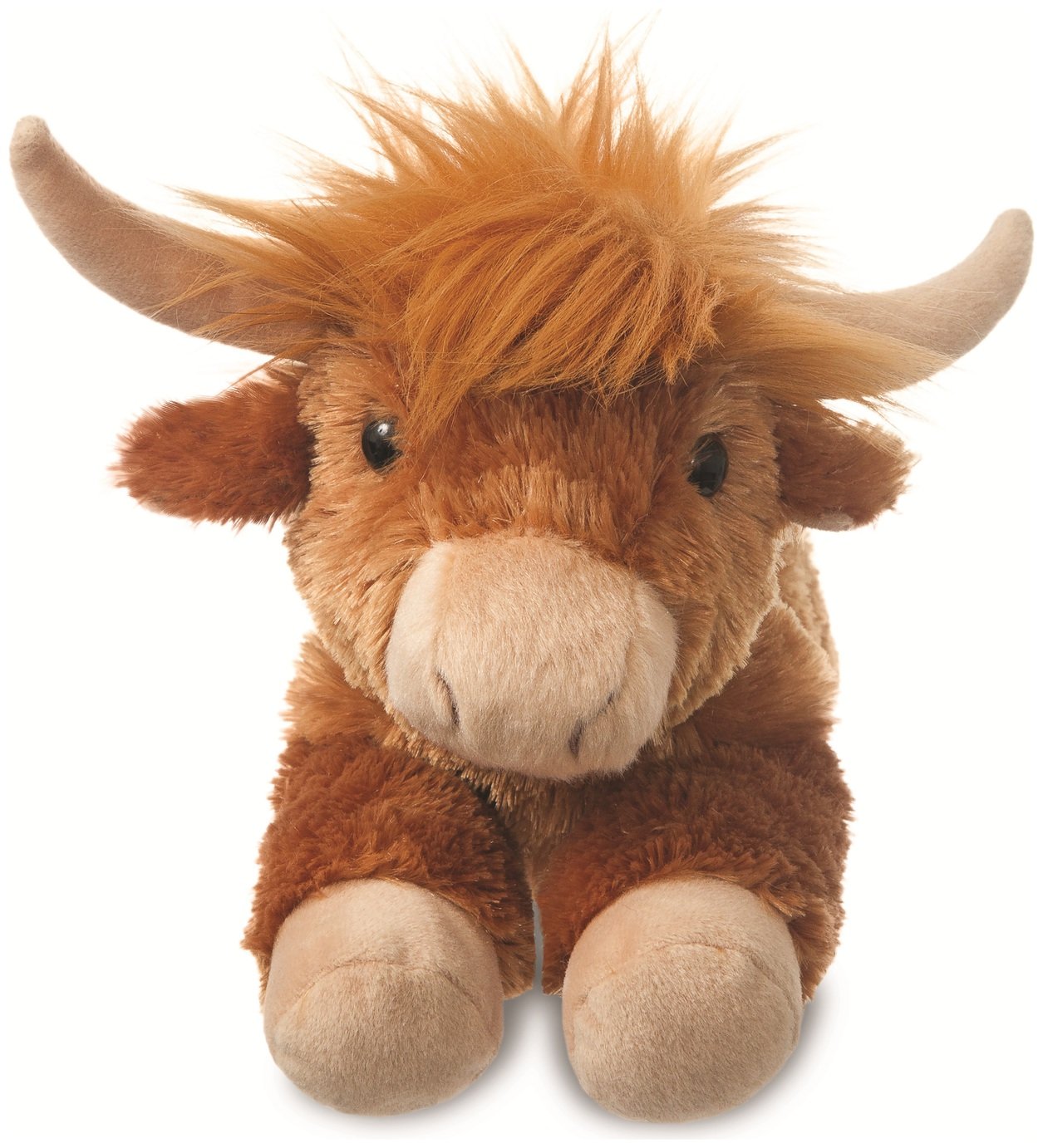 Aurora Flopsies Highland Cow 12 Inch Soft Toy