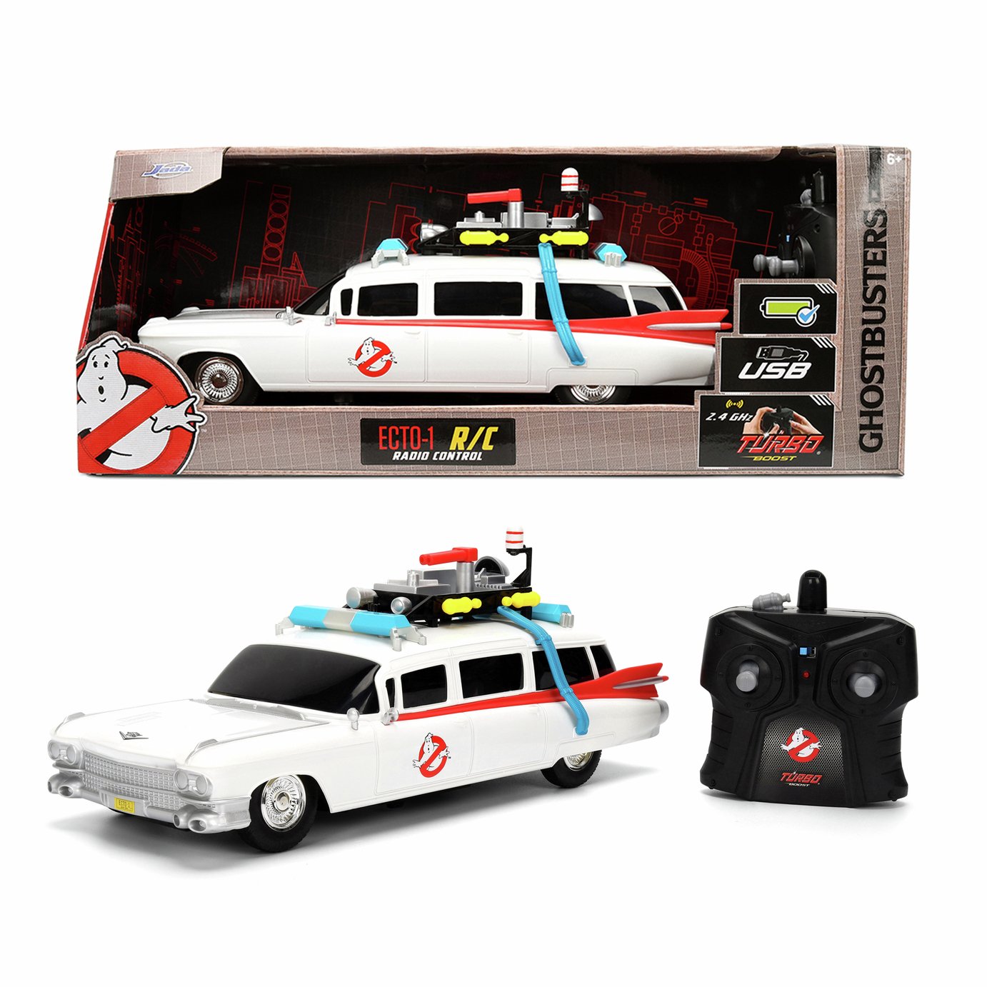Ghostbusters 1:16 ECTO1 Radio Controlled Car
