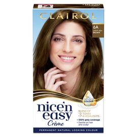 Clairol Nice'n Easy Hair Dye Light Ash Brown 6A