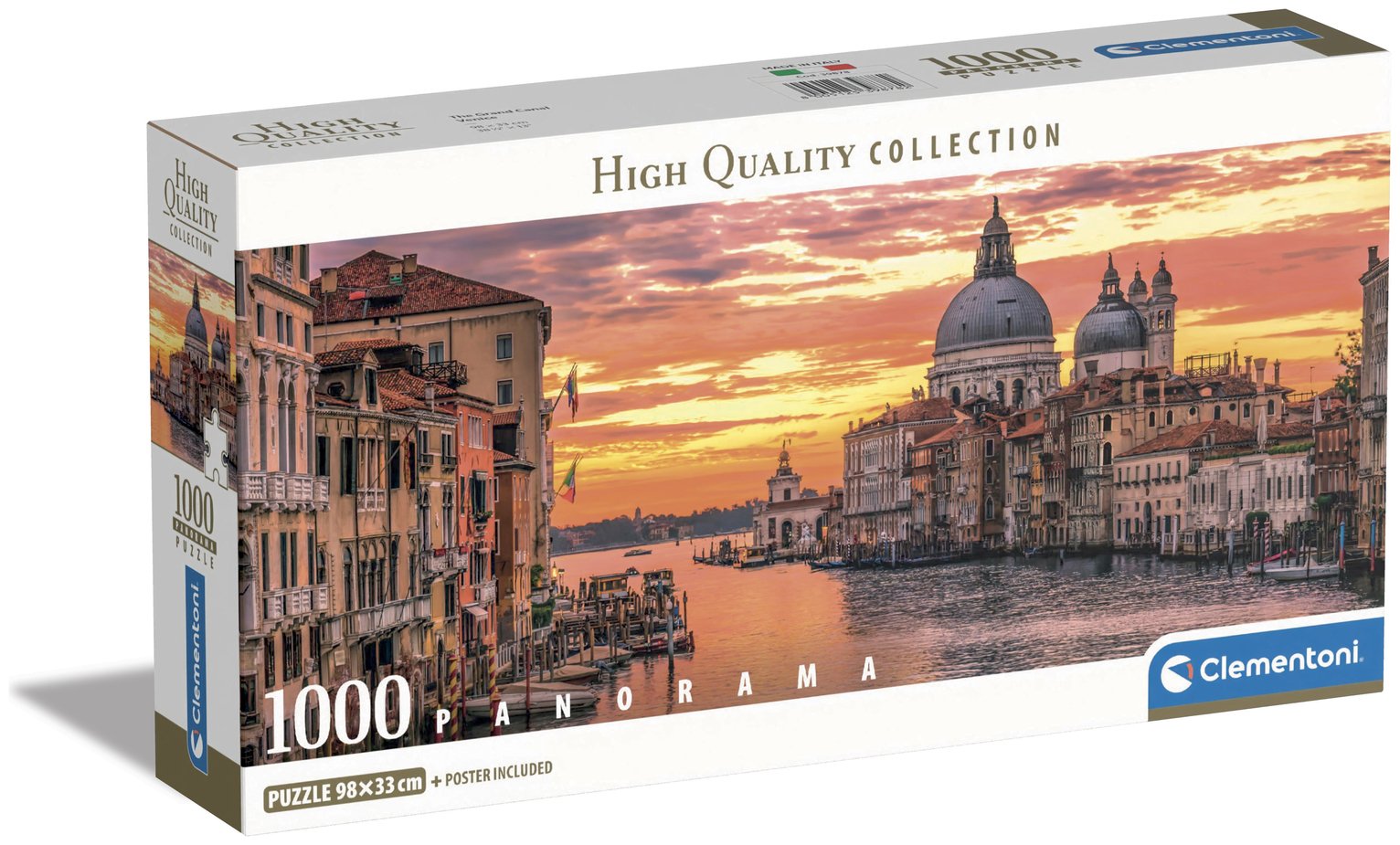 Clementoni Grand Canal 1000 Piece Panorama Puzzle