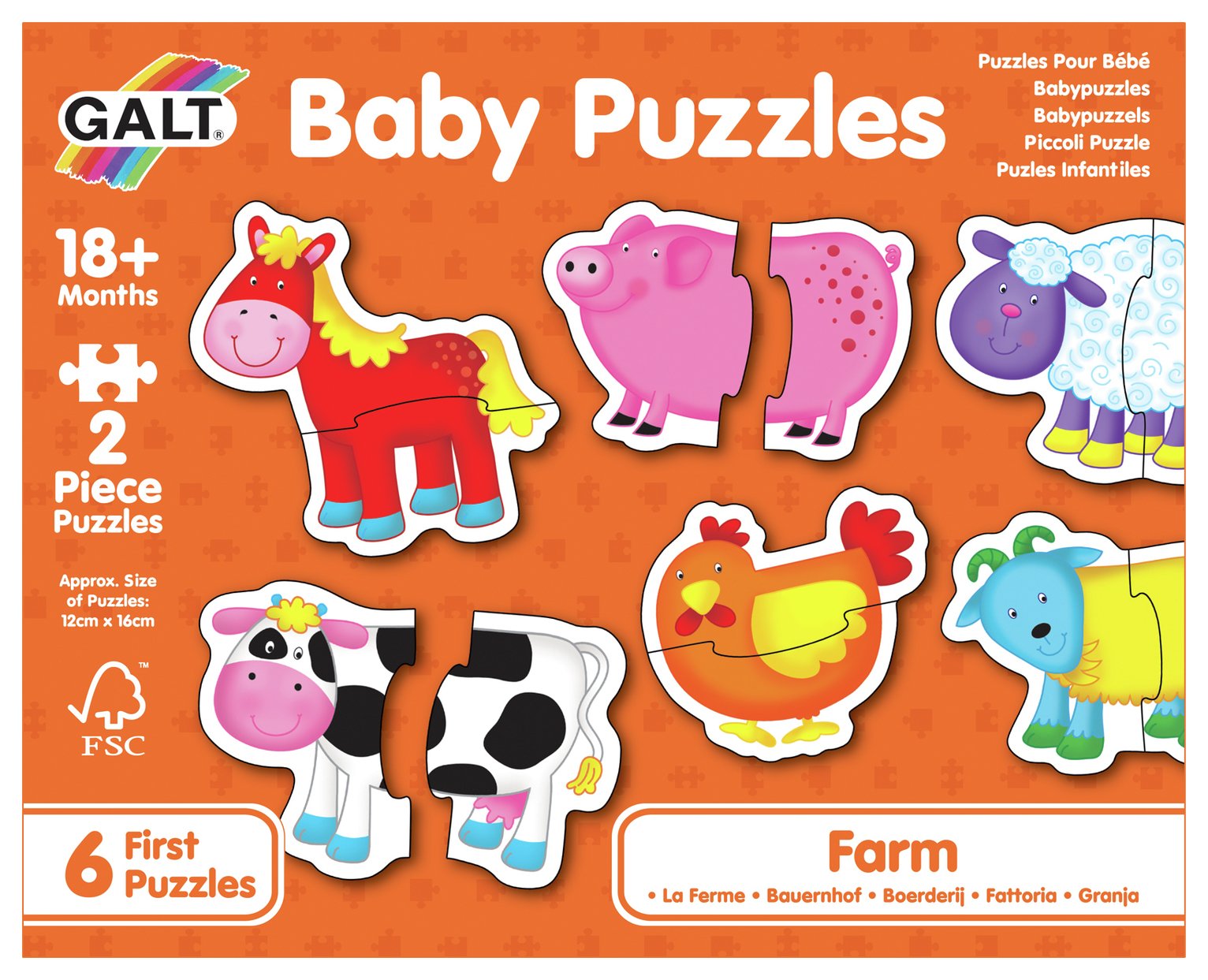 Galt Farmyard Baby Puzzles