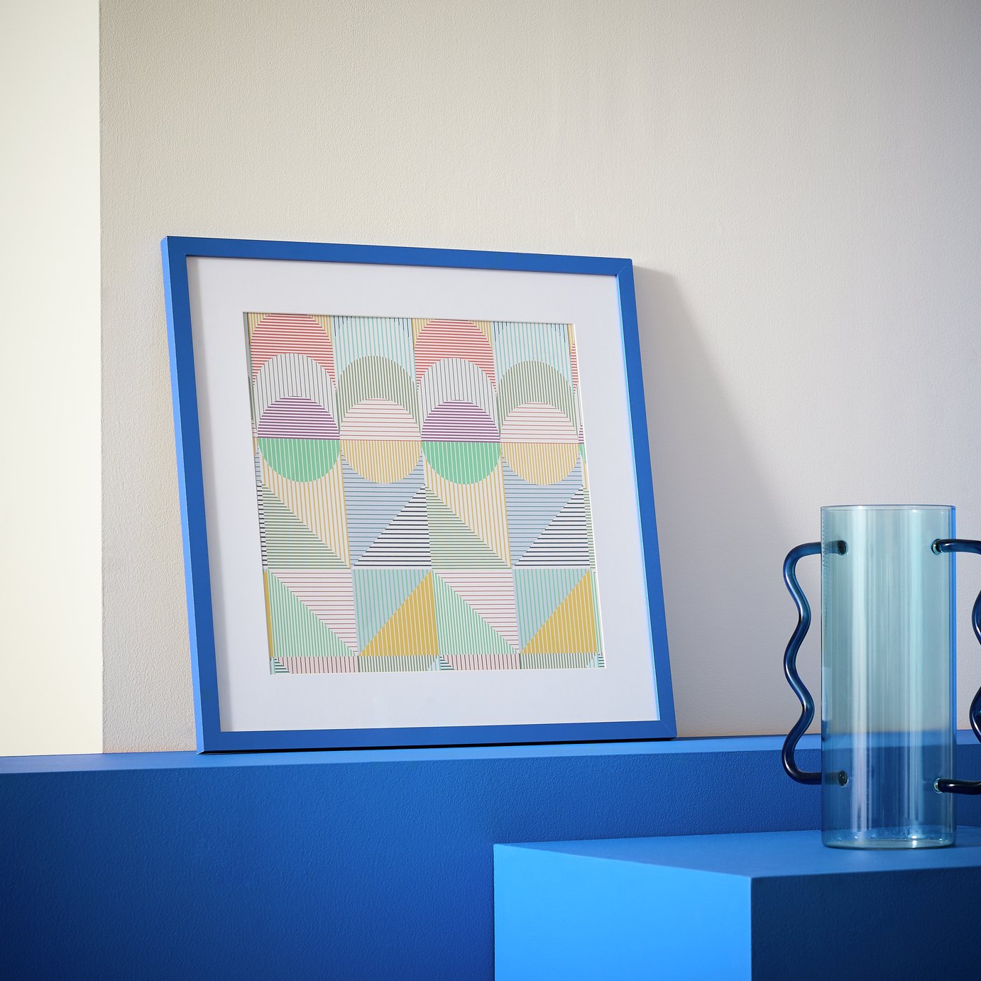 Habitat Blue Cobalt Picture Frame - 16x16"