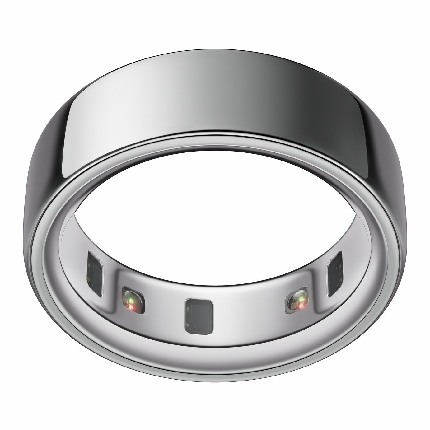 Oura Ring 4 Bluetooth Smart Ring Silver - 8
