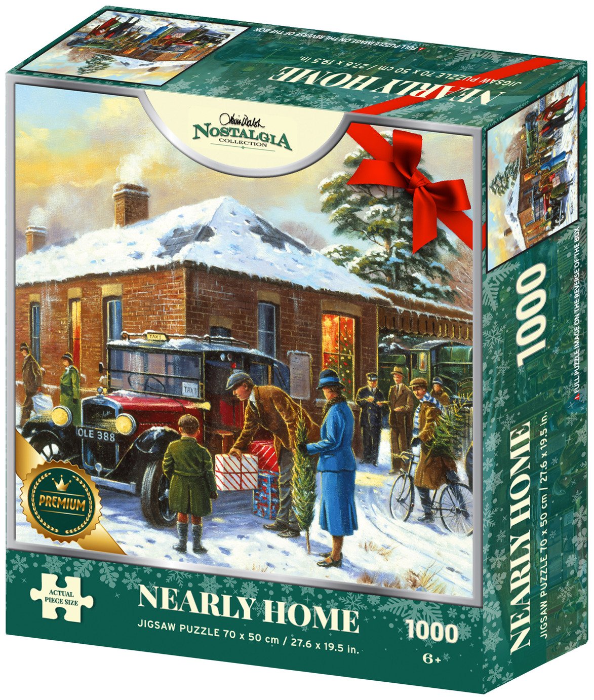 Kidicraft Nostalgia Nearly Home 1000 Pieces Puzzle