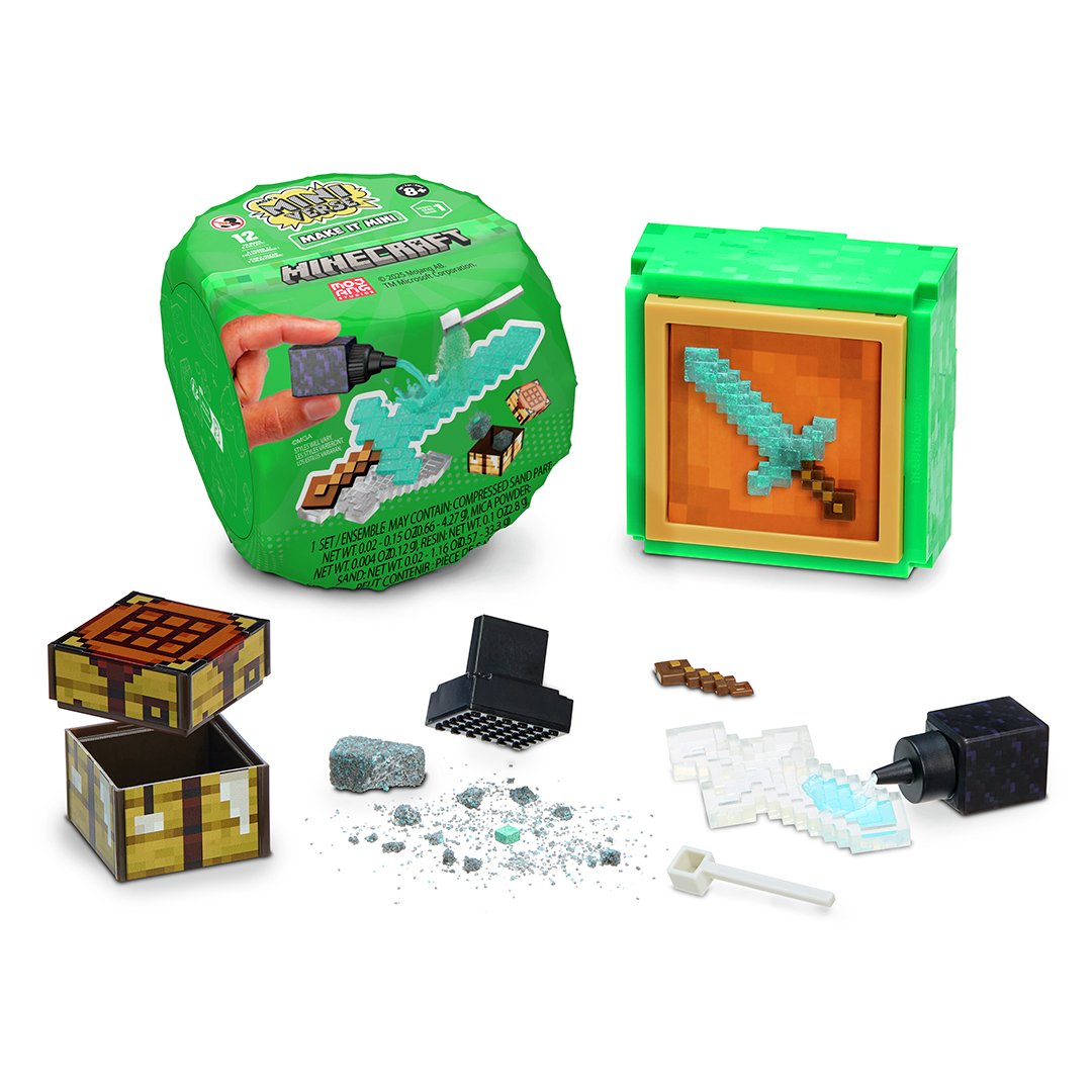 MGA's Miniverse Make It Mini Minecraft Capsule