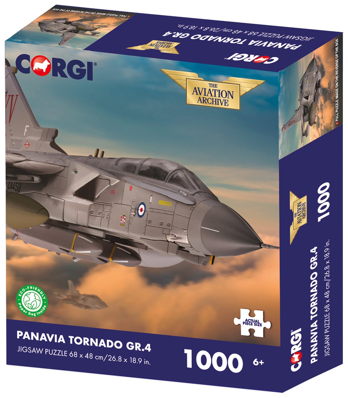 Kidicraft Corgi Panavia Tornado GR.4 1000 Pieces Puzzle