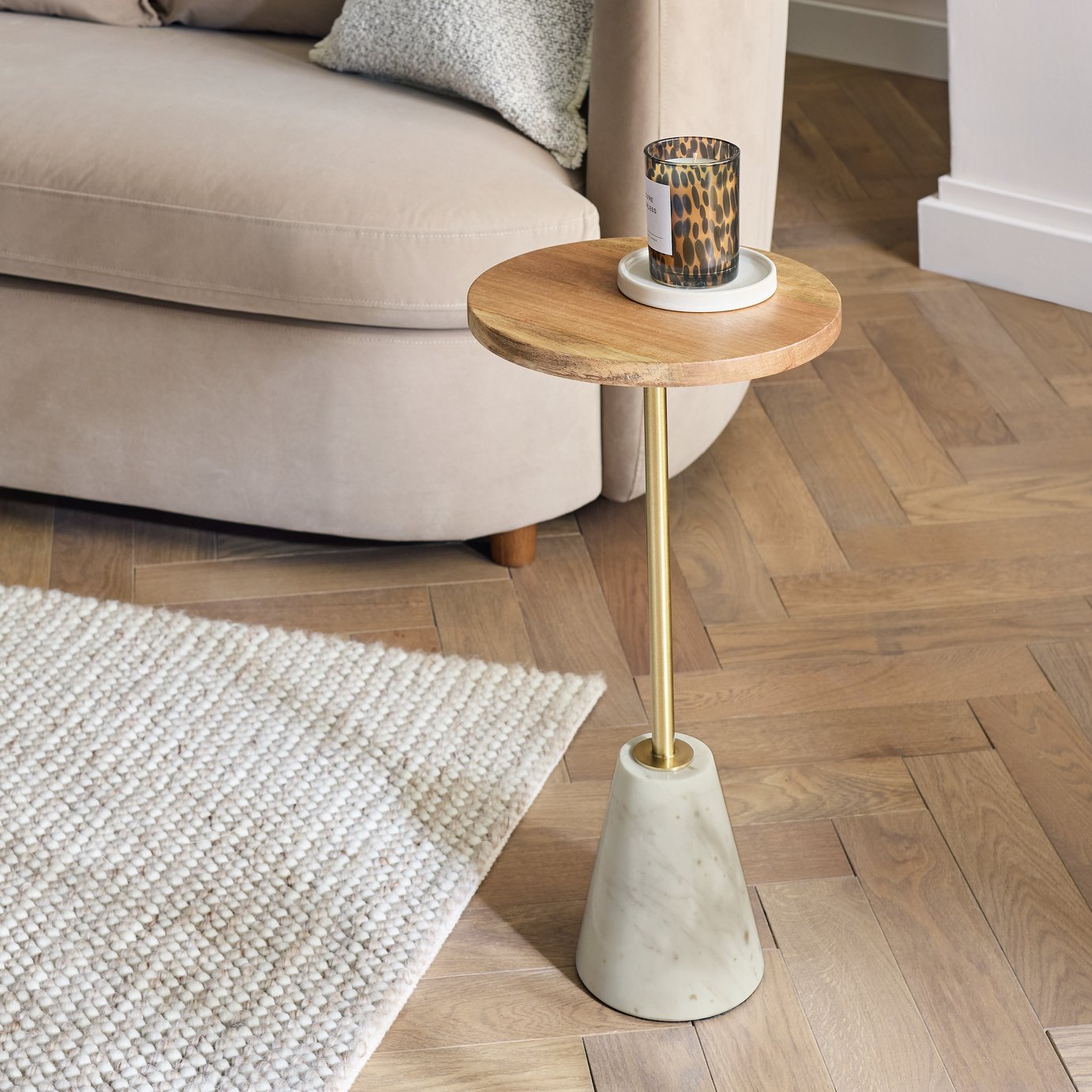 Habitat Kayleigh Side Table - Natural