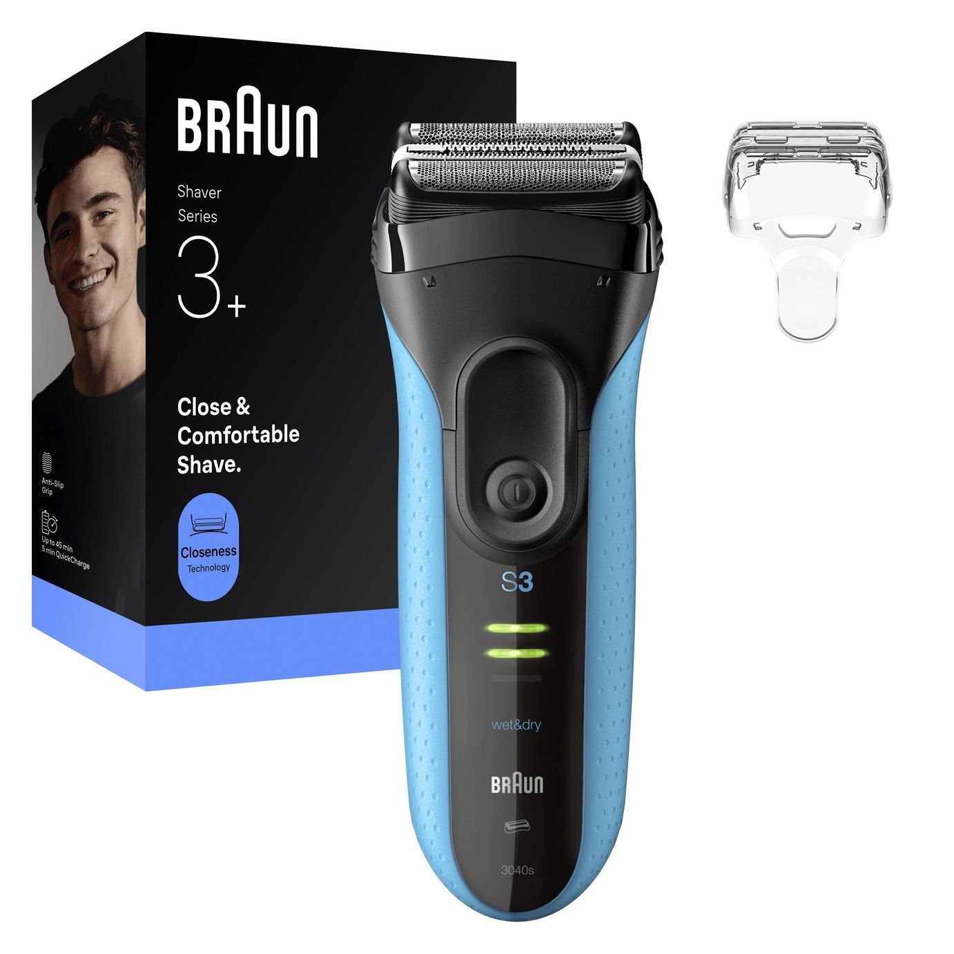 Braun Series 3+ Electric Shaver 3040S