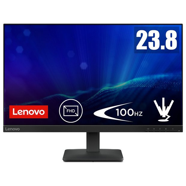 Buy Lenovo L24-4e 23.8In 100Hz FHD AMD FreeSync Monitor | PC