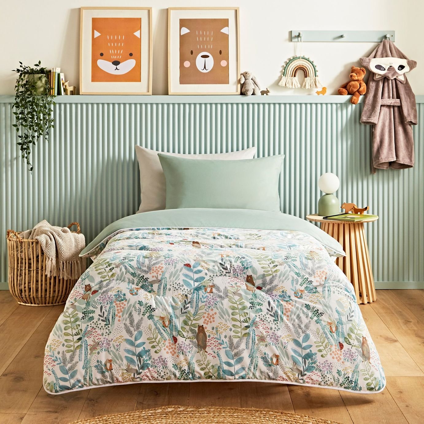 Night Lark Junior in the Woods Coverless 4.5 Tog Duvet Set