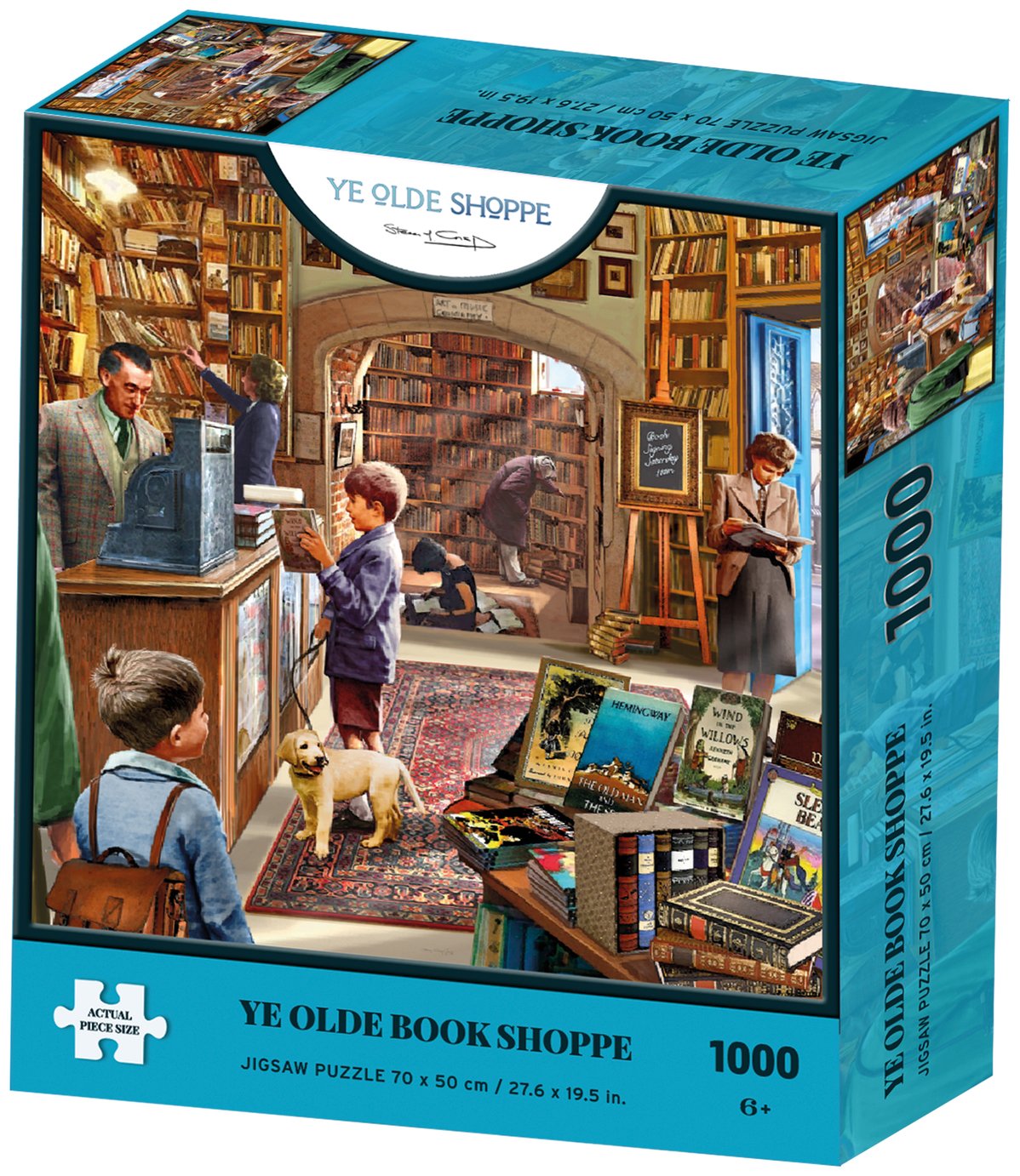 Kidicraft Ye Olde Shoppe Book Shoppe 1000 Pieces Puzzle