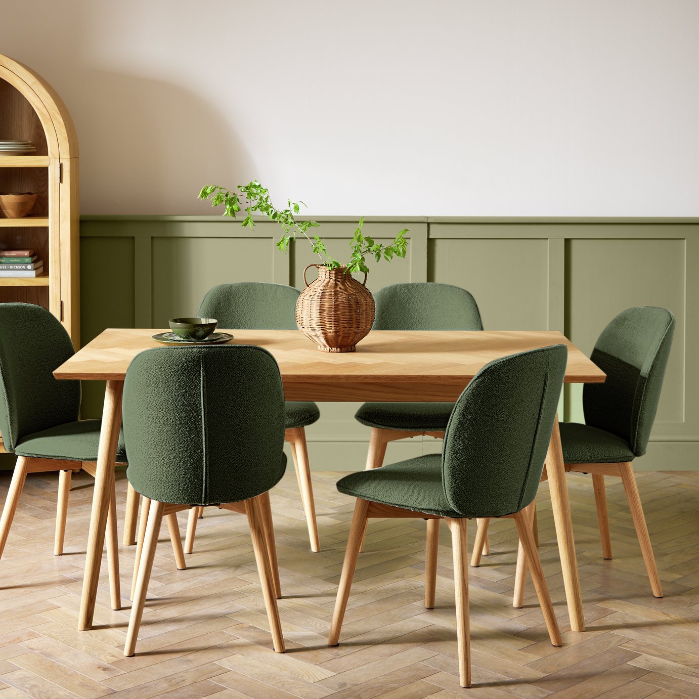 Habitat Dorney Dining Table & 6 Chairs