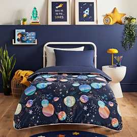 Night Lark Junior Space Adventure 10.5 Tog Duvet Set- Double