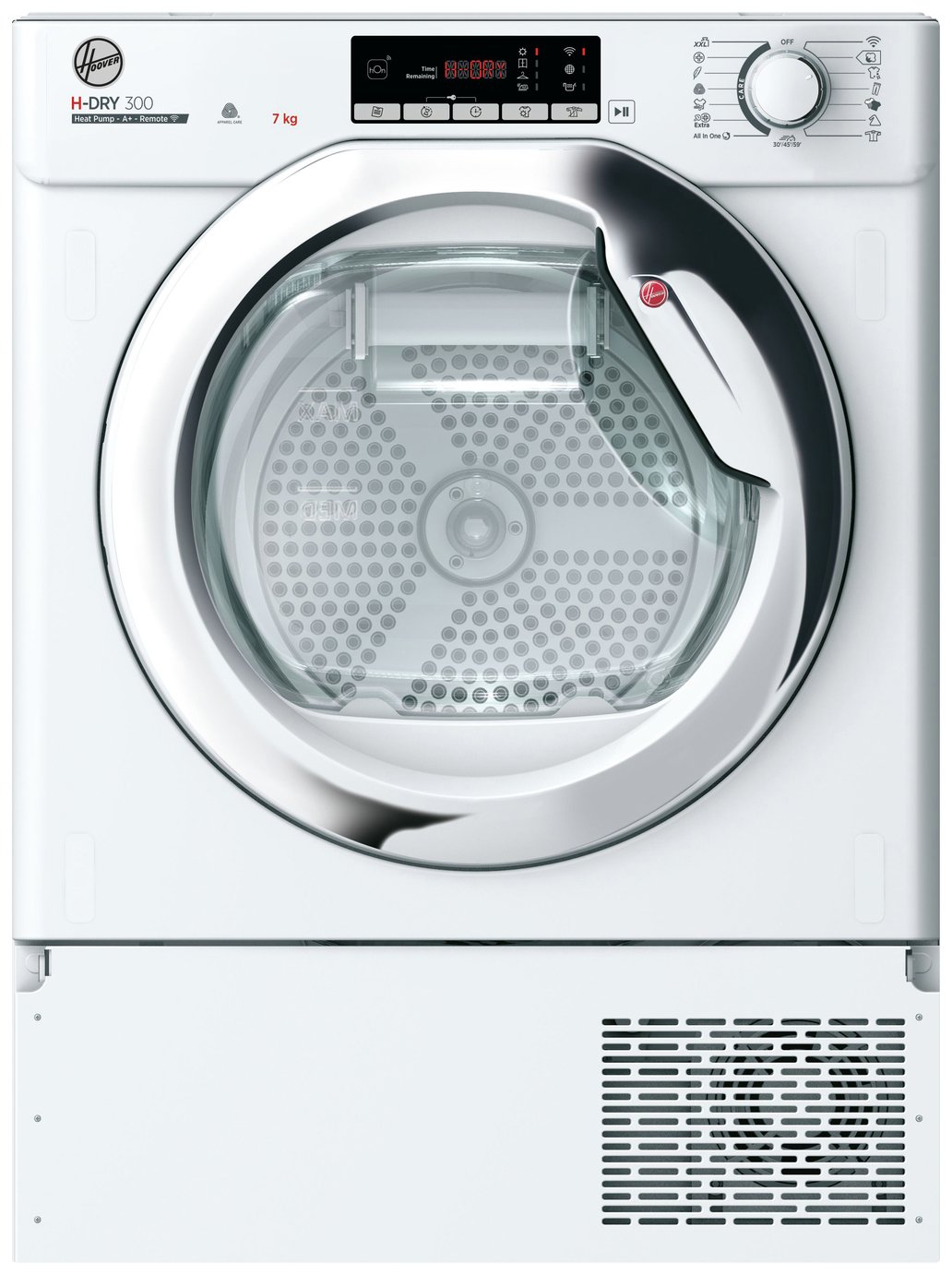 Hoover BATDH7A1TCE 7KG Integrated Heat Pump Tumble Dryer 