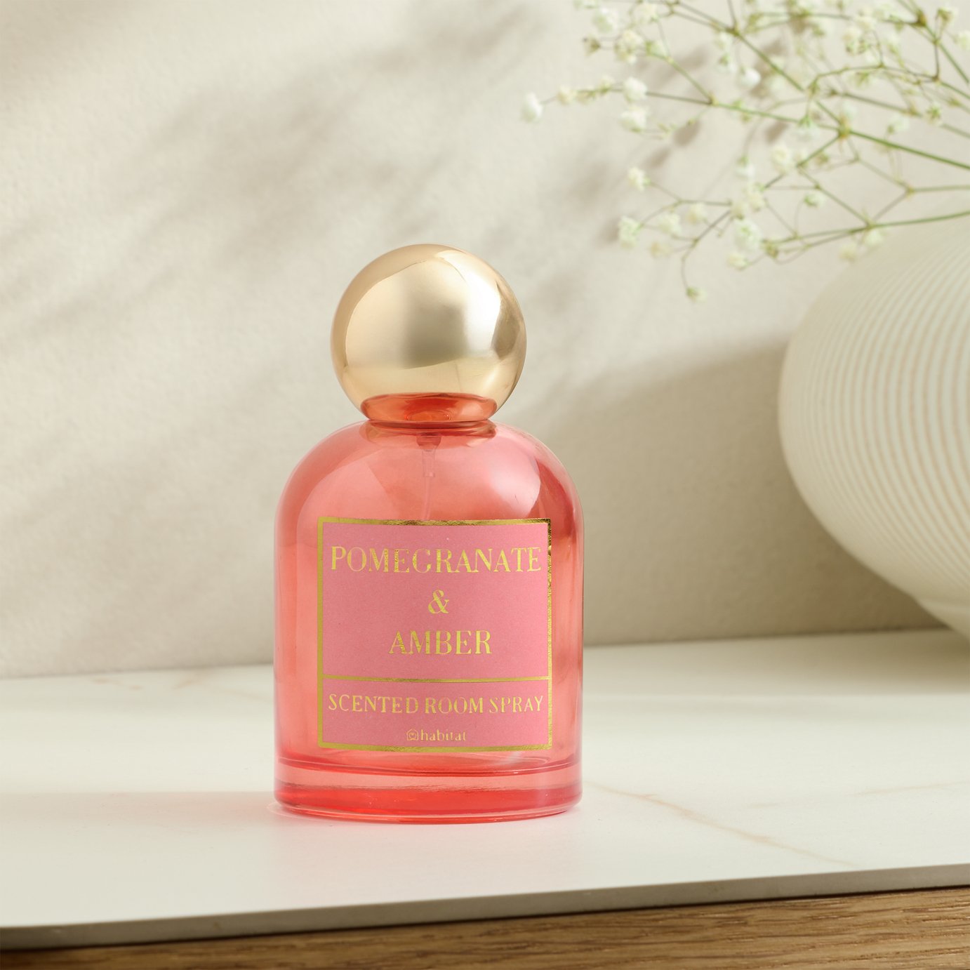 Habitat 100ml Room Spray - Pomegranate & Amber