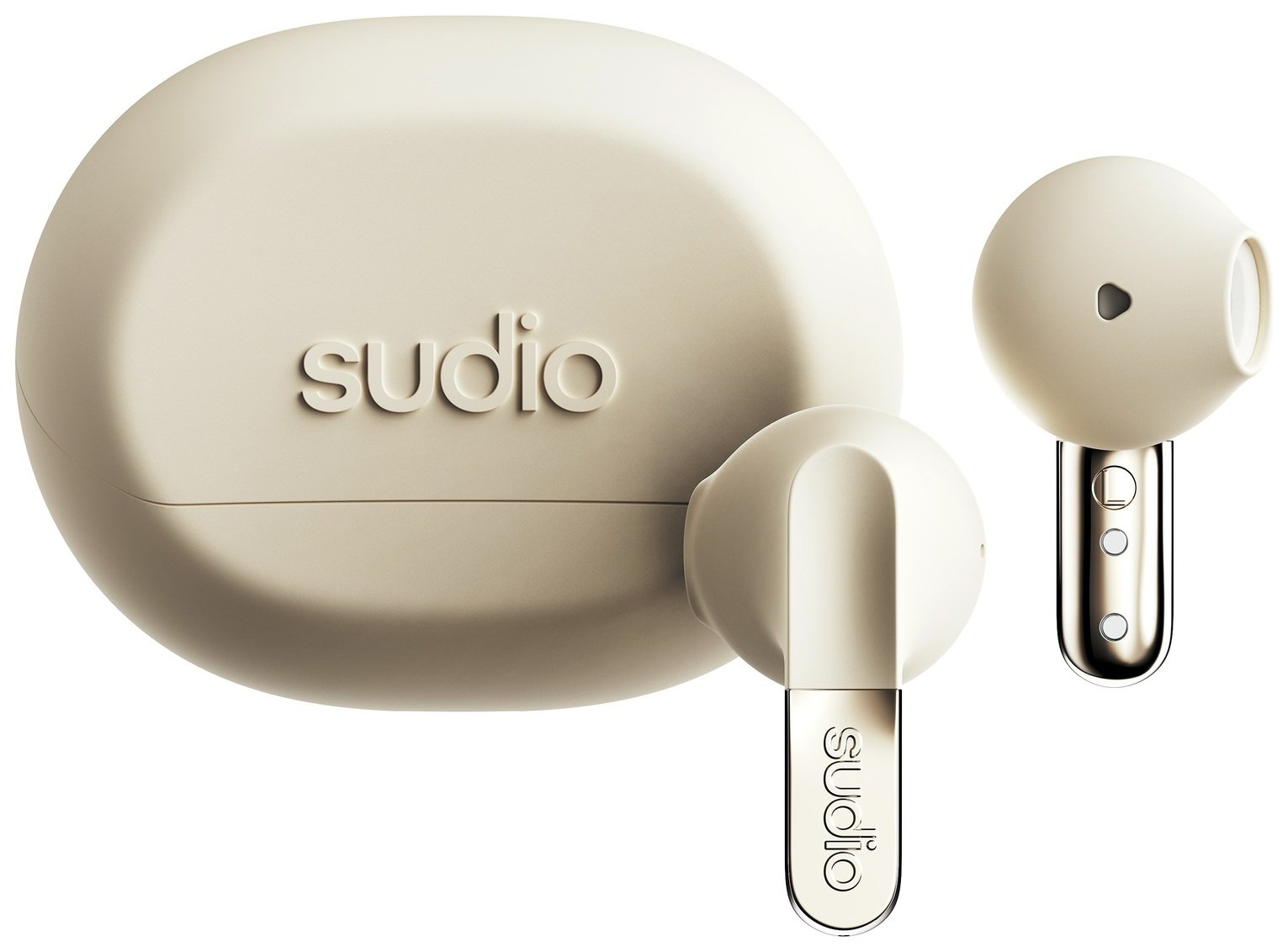 Sudio N3 In-Ear True Wireless Earbuds - Golden Sand