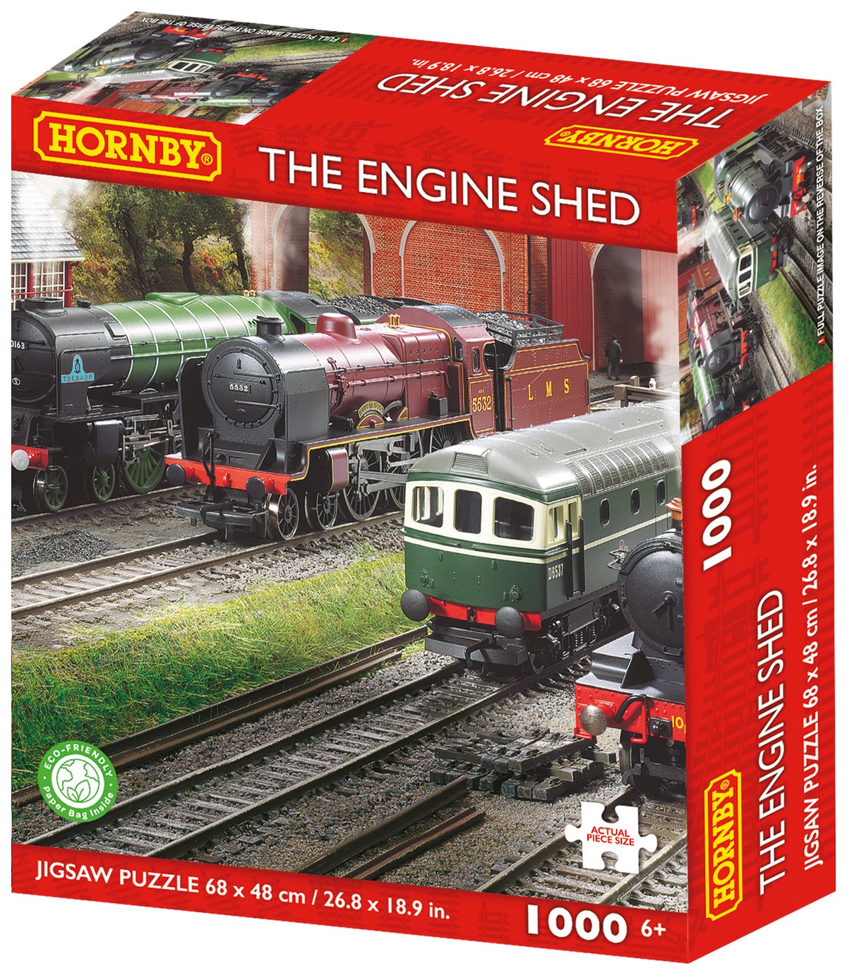 Kidicraft Hornby The Engine Shed 1000 Pieces Puzzle