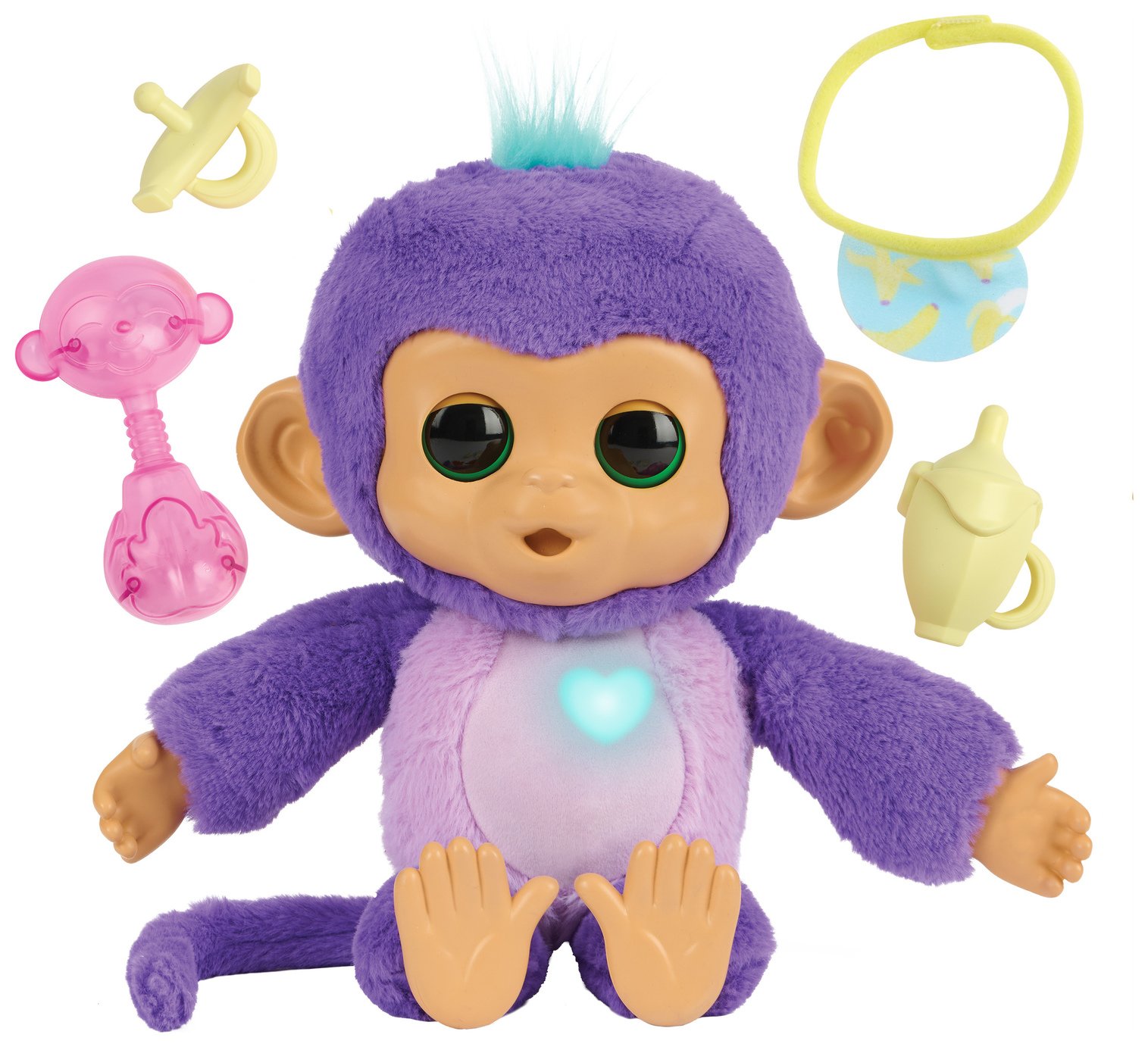 Fingerlings Care 'n' Cuddles Interactive Baby Monkey