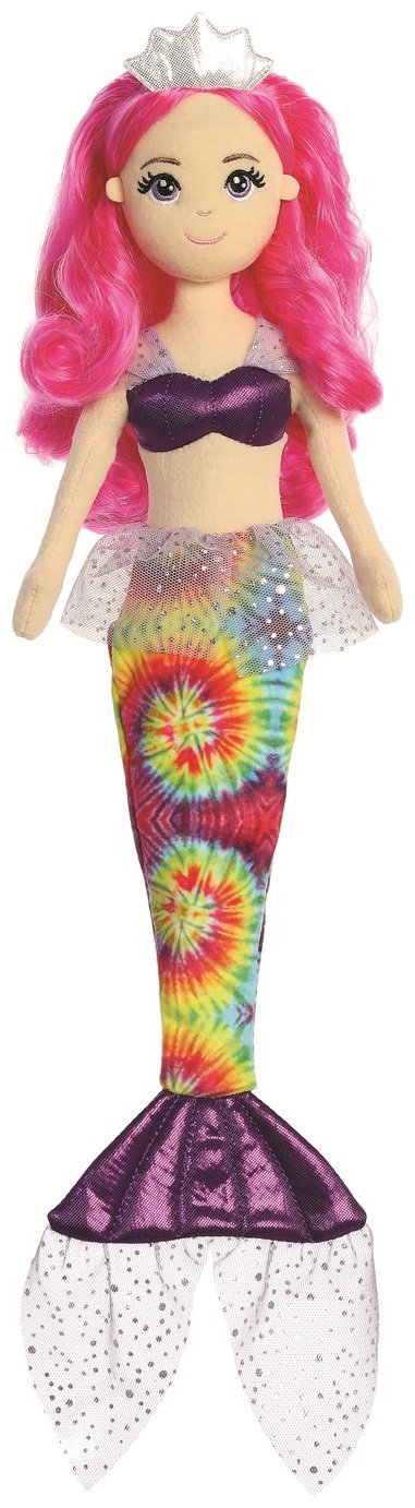 Aurora Sea Sparkles 18 Inch Tie Dye Sparkles Melody Soft Toy