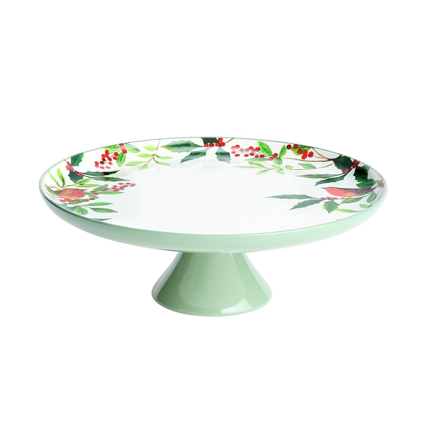 Argos Home Robin Cake Stand - Green