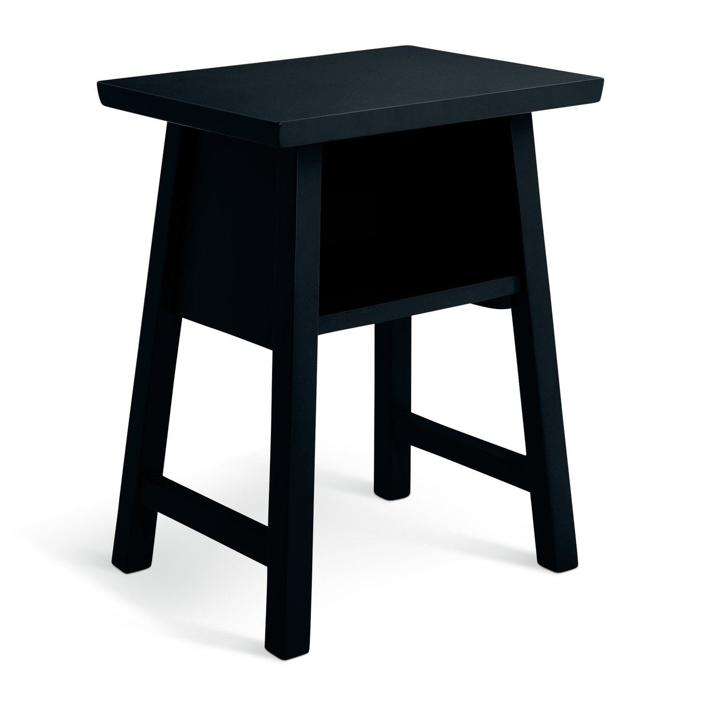 Habitat Kyoto Bedside Table - Black