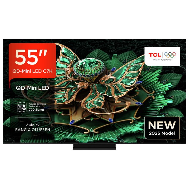 Buy TCL 55 Inch 55C7K Smart 4K Ultra HD HDR QD-Mini LED TV