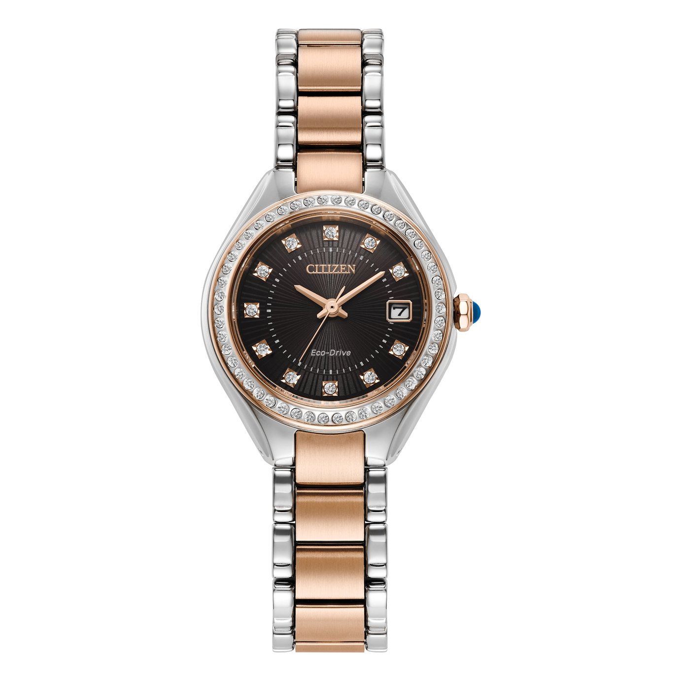 Citizen Ladies Eco-Drive Two Tone Bracelet Watch