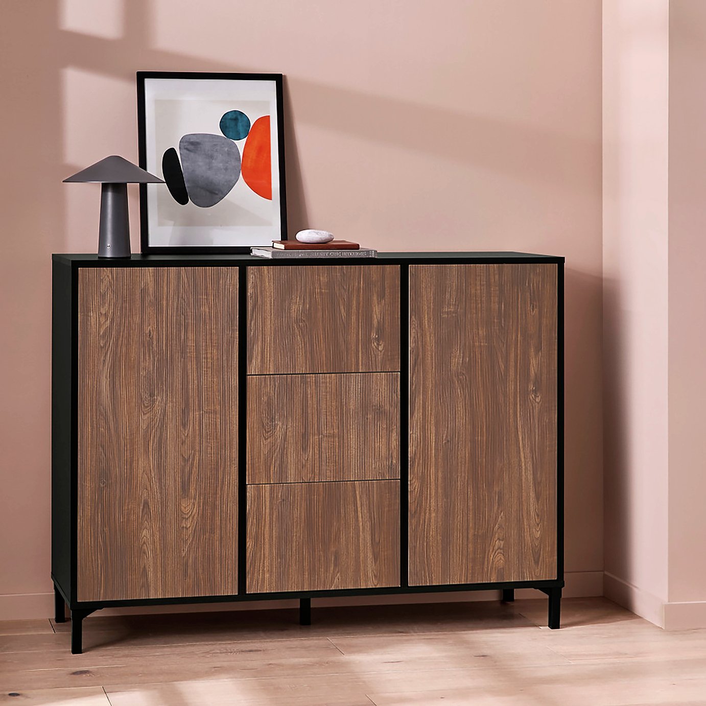 Buy Argos Home Hamilton Door Drawers Sideboard Walnut