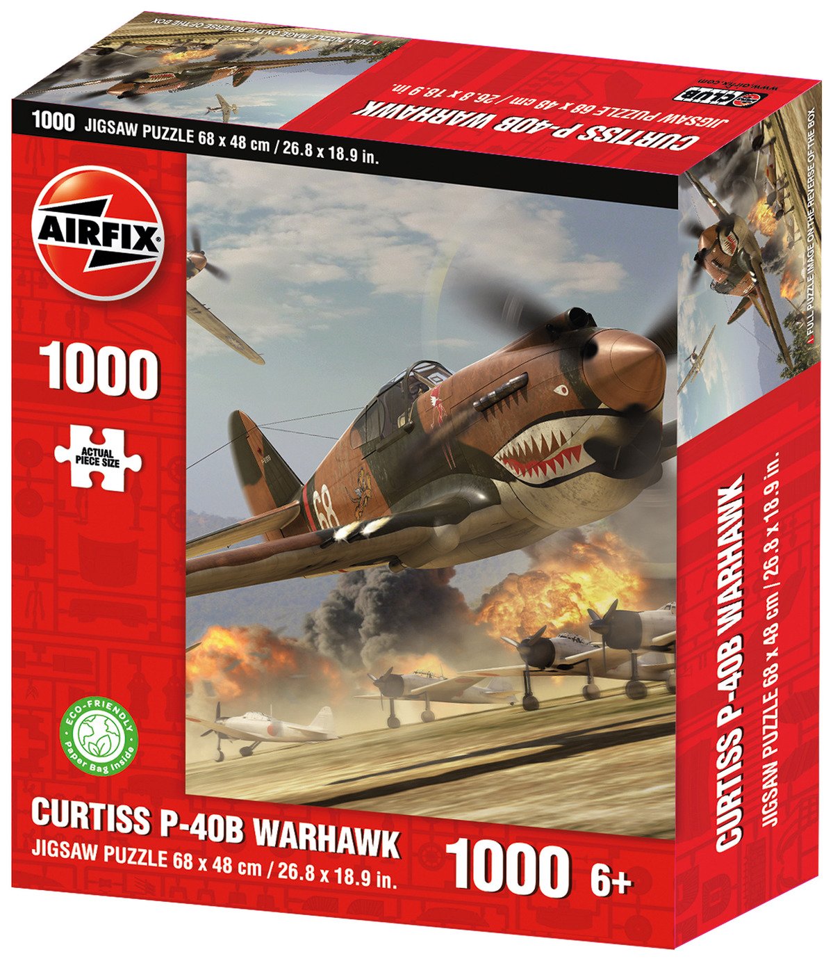 Kidicraft Airfix Curtiss P40B Warhawk 1000 Pieces Puzzle