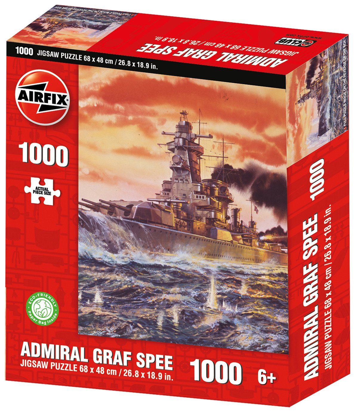 Kidicraft Airfix Admiral Graf Spee 1000 Pieces Puzzle