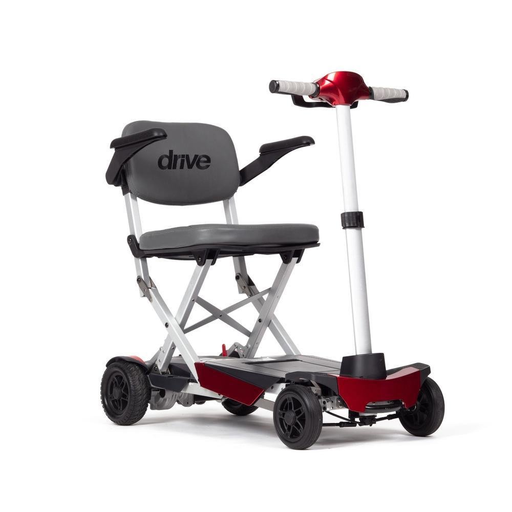 Drive Devilbiss Manual Fold+ Mobility Scooter - Red