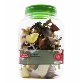 Chad Valley Farm Animals Bucket 50 pieces
