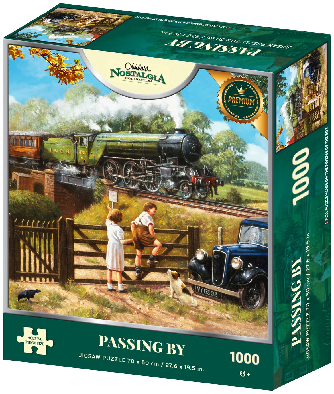 Kidicraft Nostalgia Passing By 1000 Pieces Puzzle