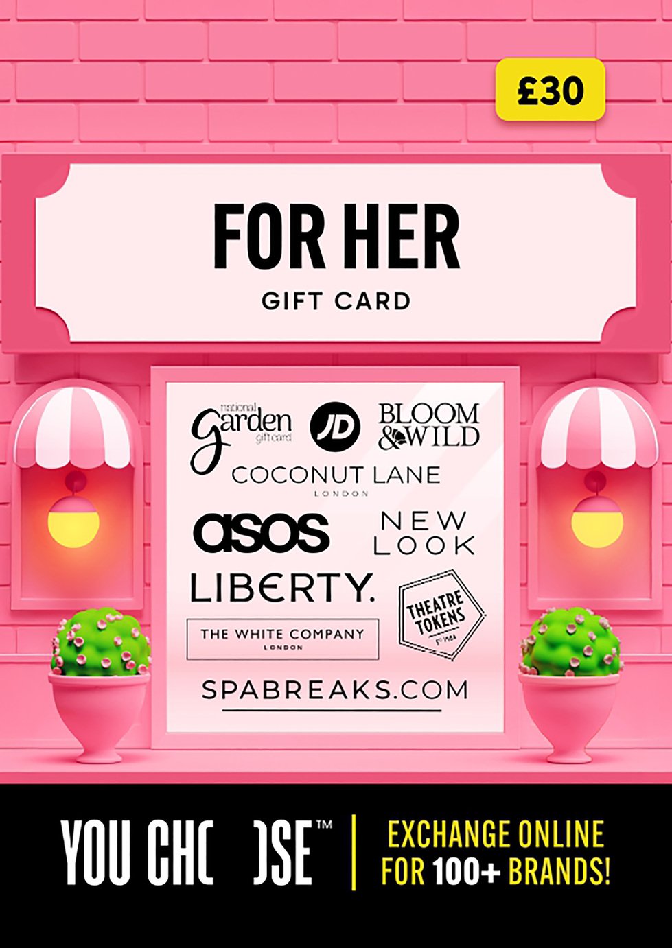 You Choose Her GBP Gift Card