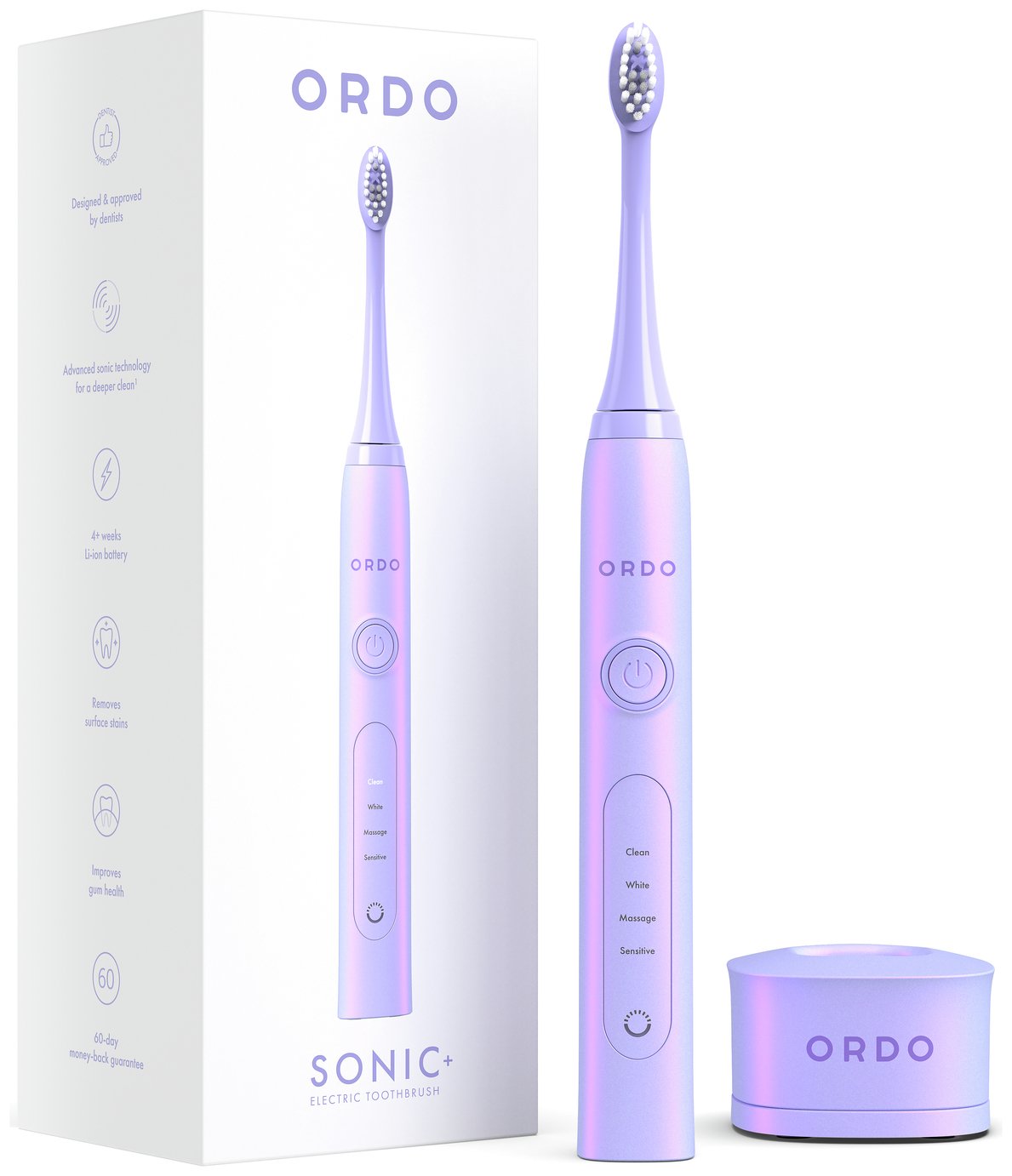 Ordo Sonic + Electric Toothbrush - Pearl Violet     