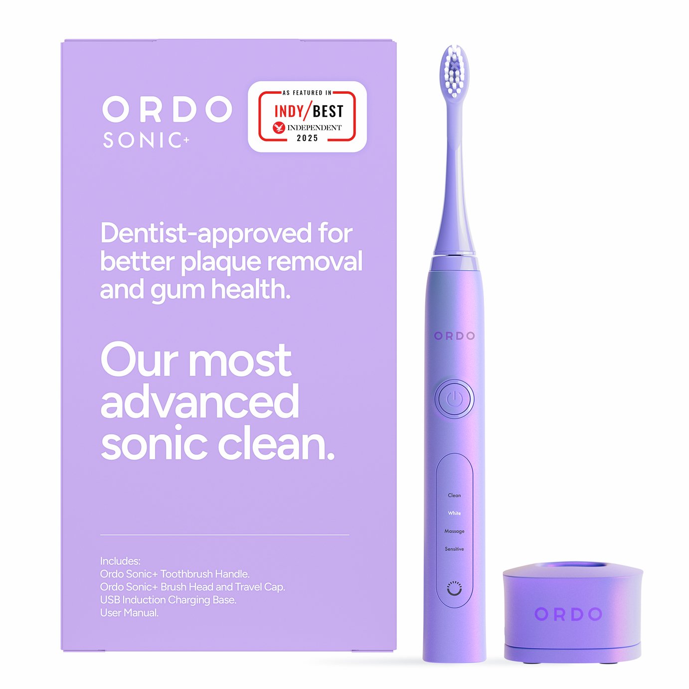 Ordo Sonic + Electric Toothbrush - Pearl Violet     