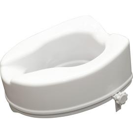 Aidapt 6 Inches Raised Toilet Seat with No Lid