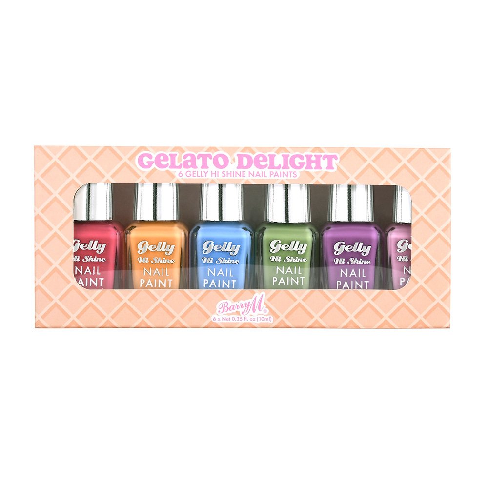 Barry M Gelato Delight 6 Gelly Hi Shine Nail Paints