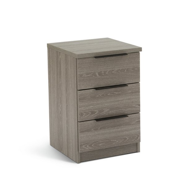 Grey bedside outlet table argos