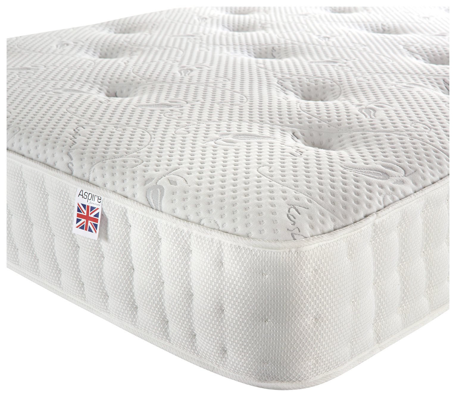 Aspire Cashmere 1000 Pocket Spring Mattress - Single