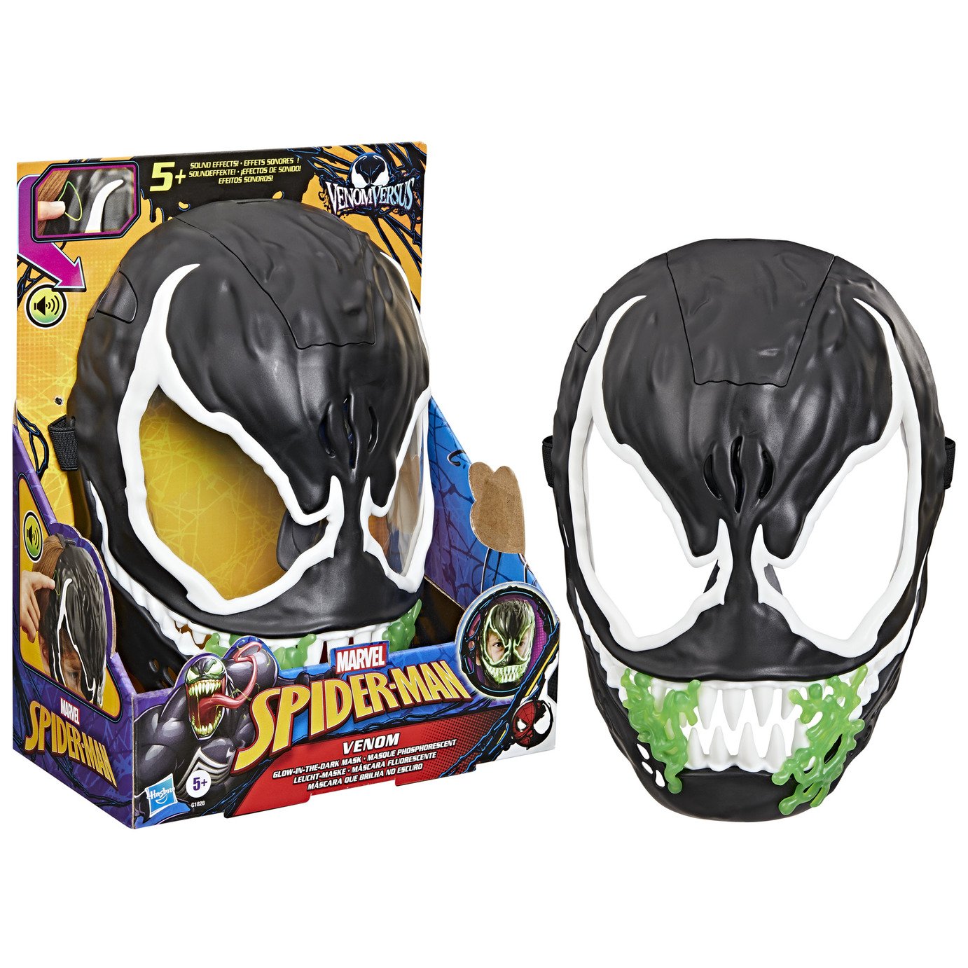 Spider-Man Marvel Venom Glow-in-the-Dark Mask 