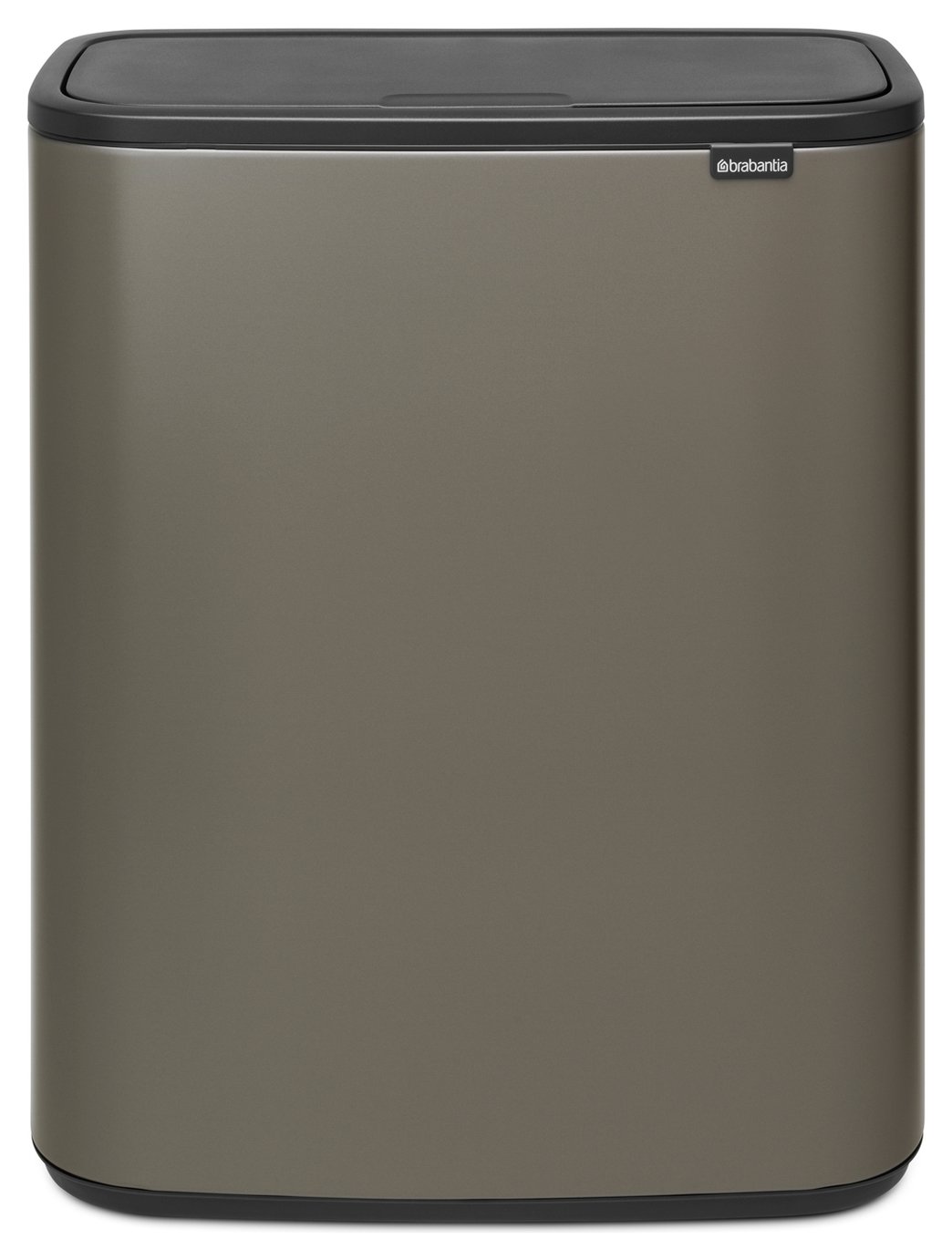 Brabantia Bo 60 Litre Touch Top Bin - Dark Grey